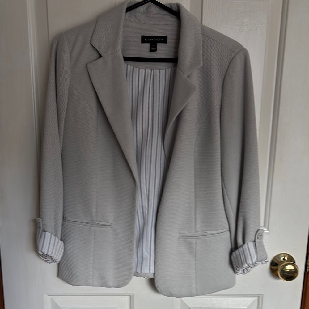 Evan-Picone Gray Blazer